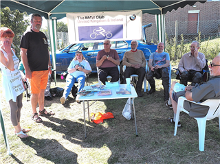 1. Jennioe, Cliff, Anne, Peter, Hugh, Peter, Gerry, EA Stand